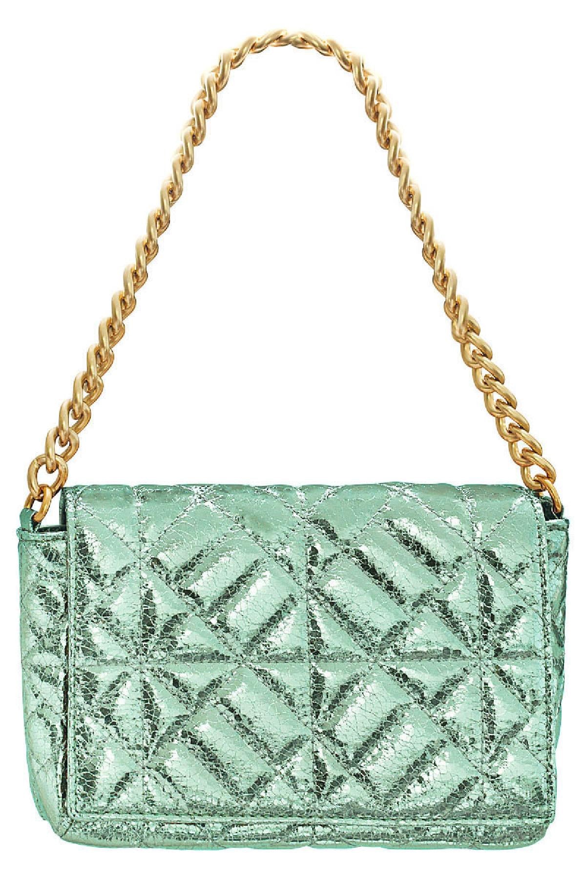 Bolso clásico verde